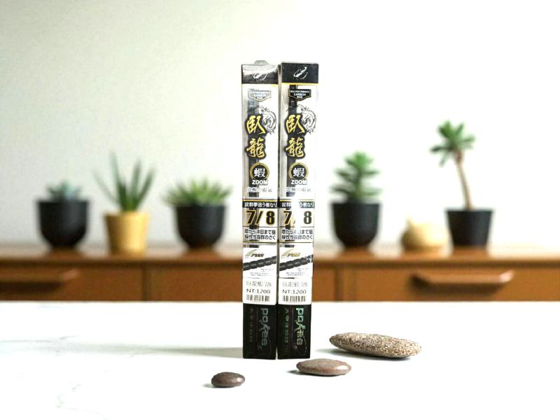 太平洋Pokee臥龍蝦竿7/8 二段定位釣蝦竿 37調超軟竿金屬配重尾塞 