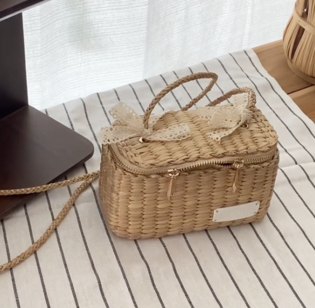 Gyspo Bag 滿天星包 Its Saan、泰國手工包、藤編包推薦、自然風包包、手工藝設計、編織包品牌