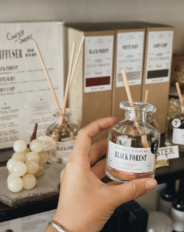 Cinder and Smoke | 居家擴香系列 Cinder and Smoke, 泰國香氛, 清邁代購, 手工擴香, 天然精油, White Barn, Wanderland, Cabin Camp, 木質調擴香, 果香調擴香, 居家質感擺飾