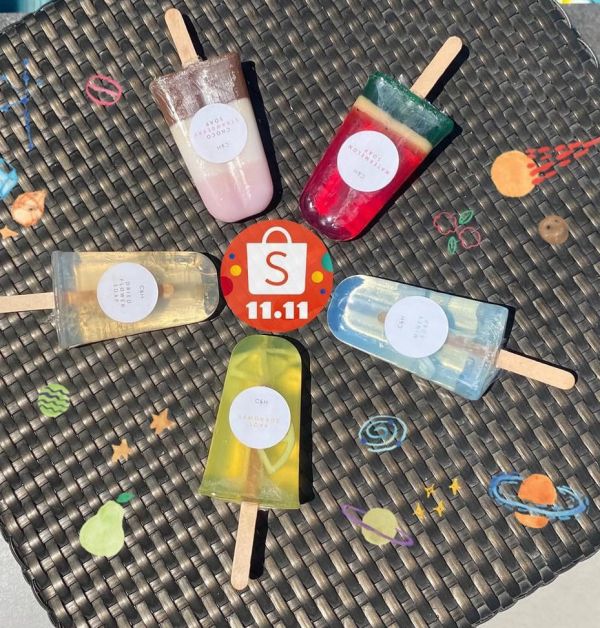 Summer Soap Popsicle 夏日冰棒皂系列 泰國手工皂, 冰棒皂, 天然草本皂, 無香精肥皂, Cosmos & Harmony, SoLaLa GOODS