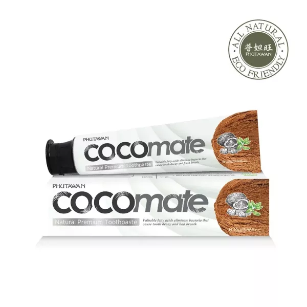 普妲旺椰子草本牙膏 