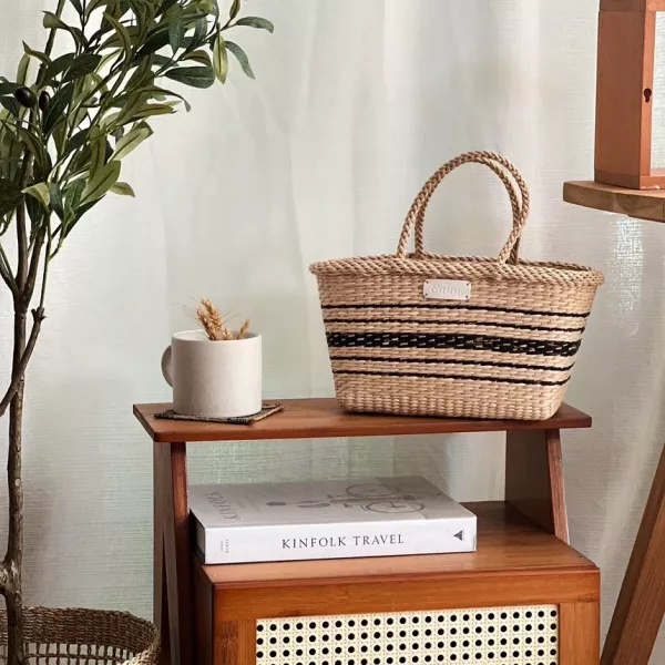 Chestnut Bag 栗子包 Its Saan、泰國手工包、藤編包推薦、自然風包包、手工藝設計、編織包品牌