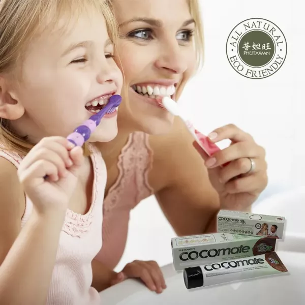 普妲旺椰子草本牙膏 