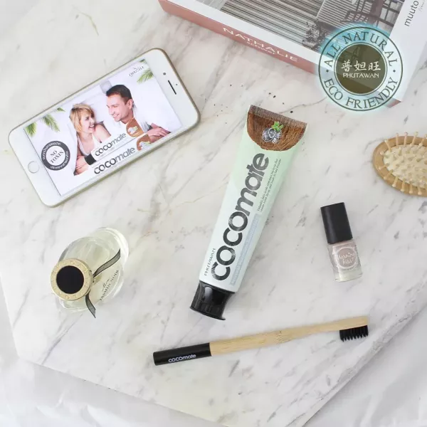 普妲旺椰子草本牙膏 