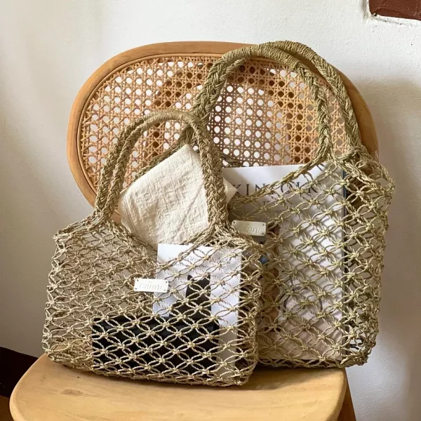 Salvia Bag 鼠尾草包 Its Saan、泰國手工包、藤編包推薦、自然風包包、手工藝設計、編織包品牌