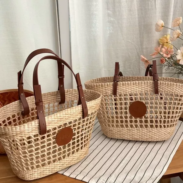 Oak Bag Its Saan、泰國手工包、藤編包推薦、自然風包包、手工藝設計、編織包品牌