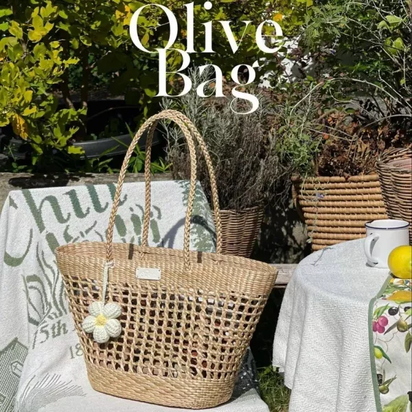 Olive Bag Its Saan、泰國手工包、藤編包推薦、自然風包包、手工藝設計、編織包品牌