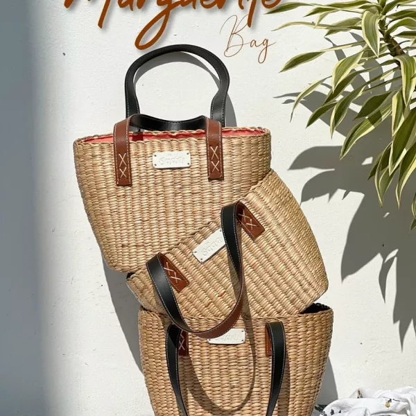 Marguerite Bag 雛菊包 Its Saan、泰國手工包、藤編包推薦、自然風包包、手工藝設計、編織包品牌