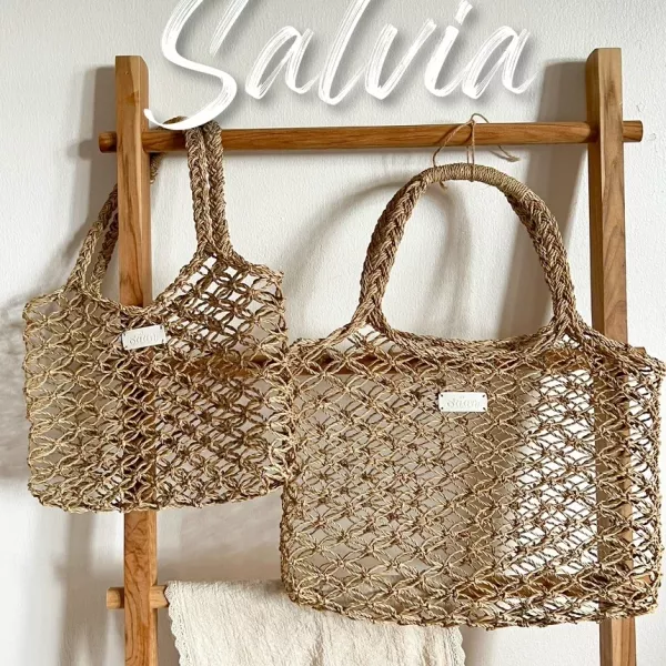 Salvia Bag 鼠尾草包 Its Saan、泰國手工包、藤編包推薦、自然風包包、手工藝設計、編織包品牌