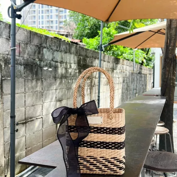 Lavender Bag Its Saan、泰國手工包、藤編包推薦、自然風包包、手工藝設計、編織包品牌