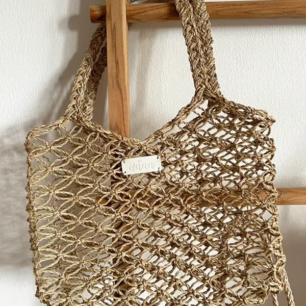 Salvia Bag 鼠尾草包 Its Saan、泰國手工包、藤編包推薦、自然風包包、手工藝設計、編織包品牌