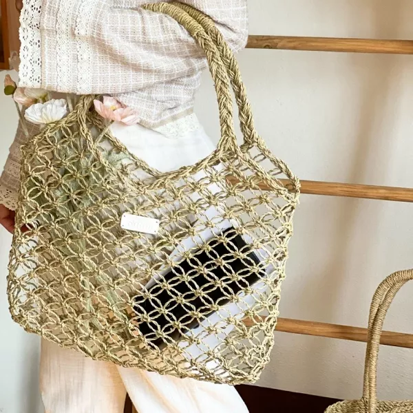 Salvia Bag 鼠尾草包 Its Saan、泰國手工包、藤編包推薦、自然風包包、手工藝設計、編織包品牌