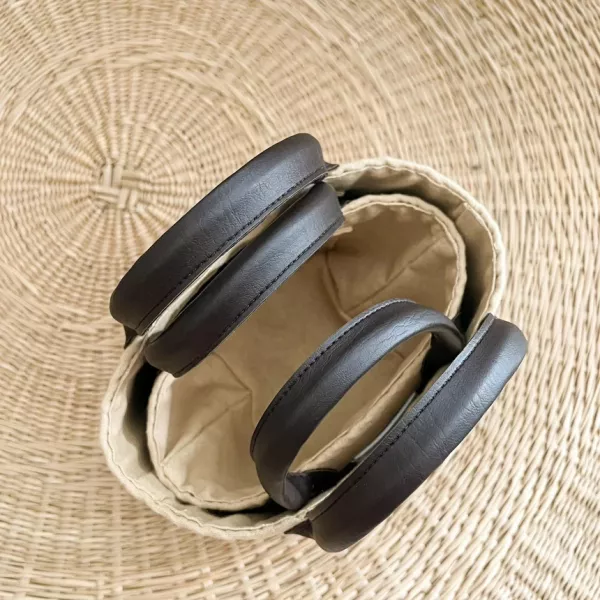 Gardenia Bag Set 梔子花母女包組 Its Saan、泰國手工包、藤編包推薦、自然風包包、手工藝設計、編織包品牌