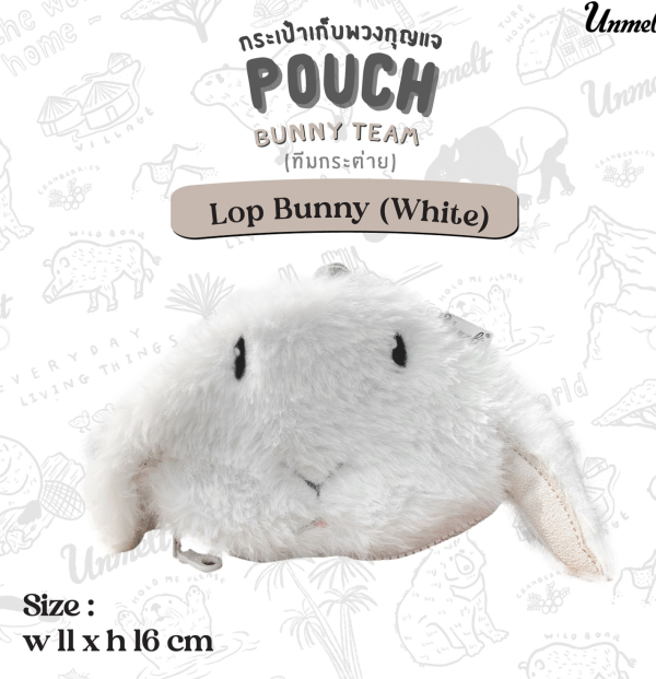 毛茸茸零錢小物包 Pouch (Urban Family 都會家族） 野生家族, Urban Family, 動物零錢包, 毛絨零錢包, 可愛動物收納包, 禮盒零錢包, SoLaLa GOODS, 禮物推薦, 水豚, 樹懶, 海獺, 狐狸