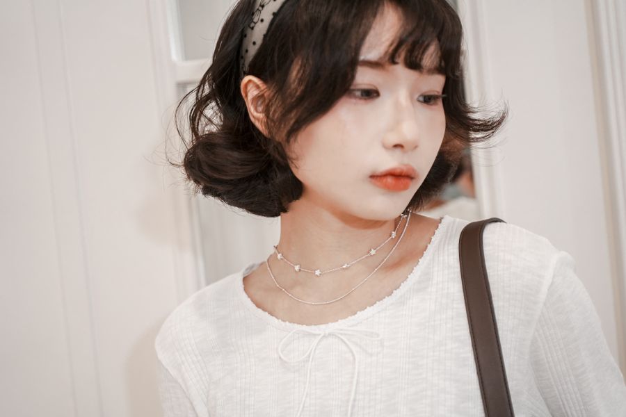 小星星雙鍊項鍊 小星星雙鍊項鍊