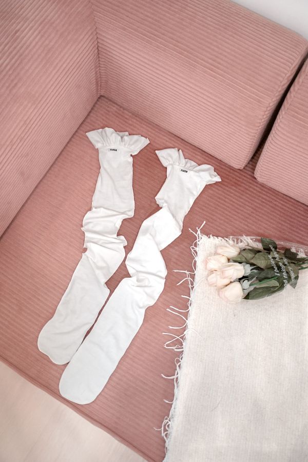 軟質花邊堆堆長襪 軟質花邊堆堆長襪