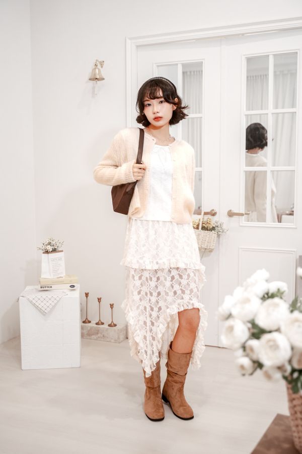 針織保暖羊毛小外套 針織保暖羊毛小外套