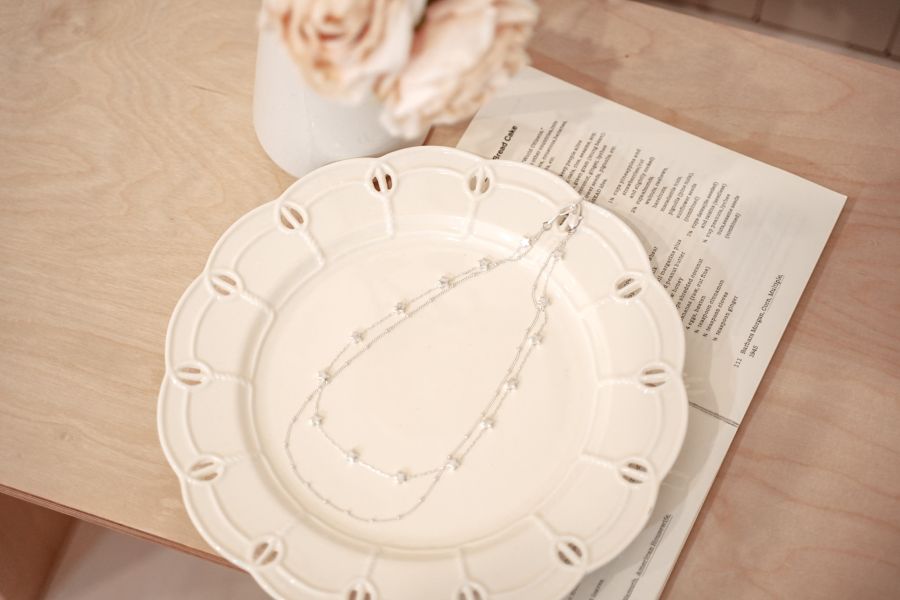 小星星雙鍊項鍊 小星星雙鍊項鍊