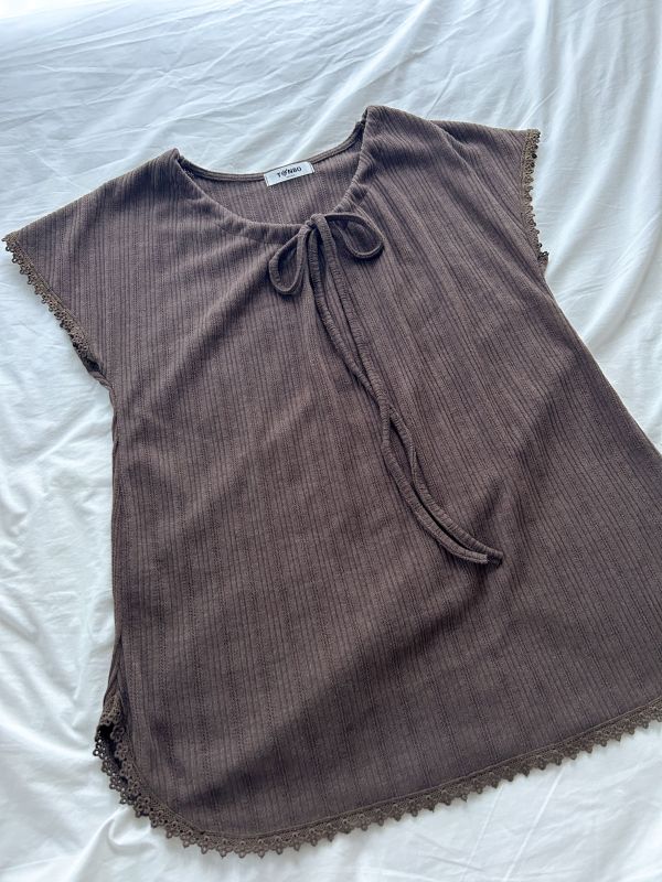 ﹝KR選物﹞蕾絲滾邊外搭背心 