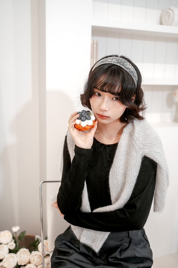 蝴蝶結點點髮箍 蝴蝶結點點髮箍