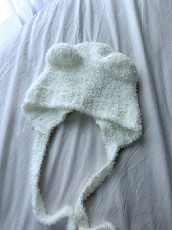 ﹝KR選物﹞泰迪小熊絨毛帽 