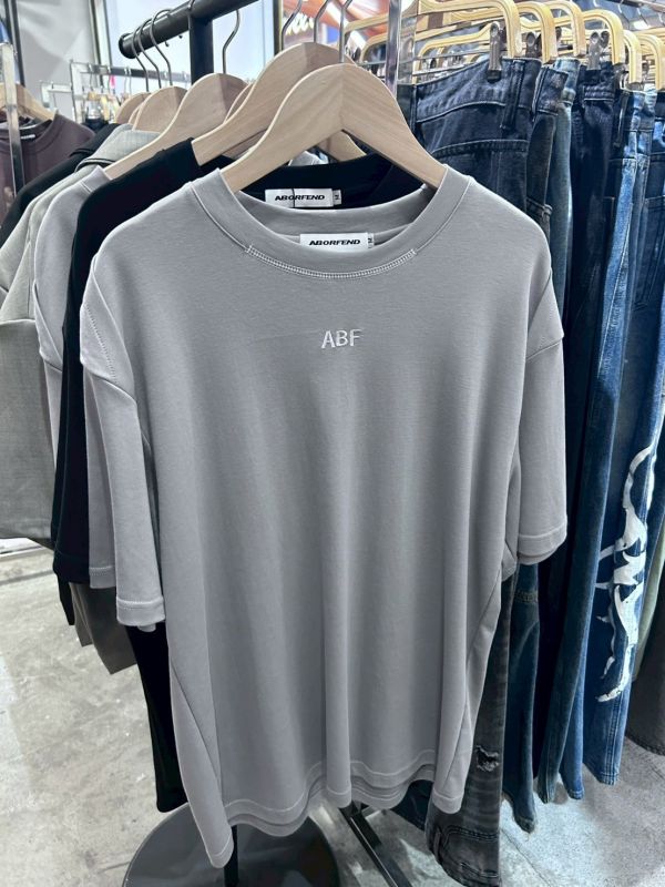 ABF領口反車短T 
