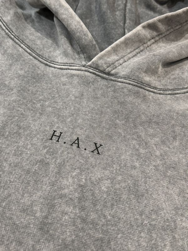 HAX定製重磅水洗帽T 