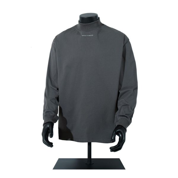 半領小LOGO大學T 