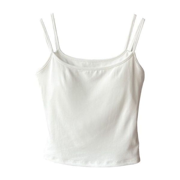 運動雙層雙肩小背心 