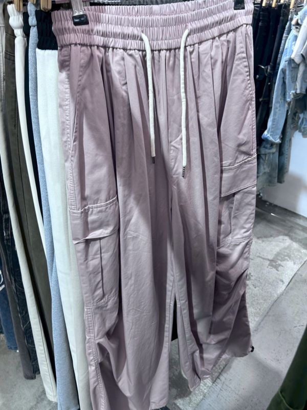 多巴胺口袋寬褲 