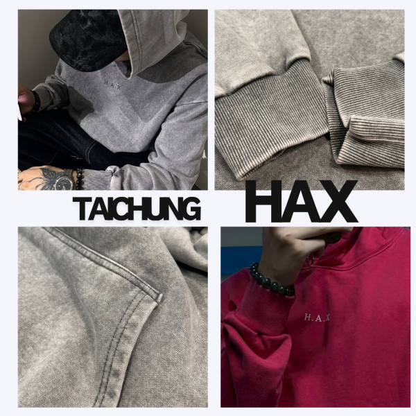 HAX定製重磅水洗帽T 