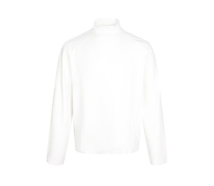 半領針織解構毛衣 