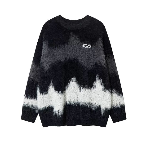 刺繡染色海馬毛衣 