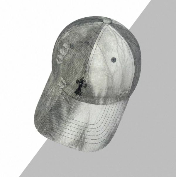 水洗十字棒球帽 