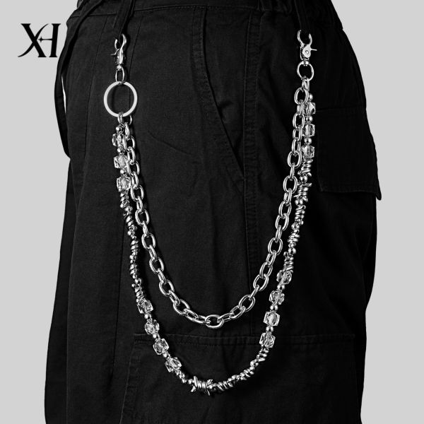 雙層芒刺糖果褲練 