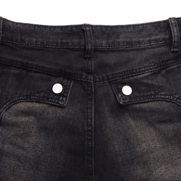 Y2K解構前鋒喇叭褲 