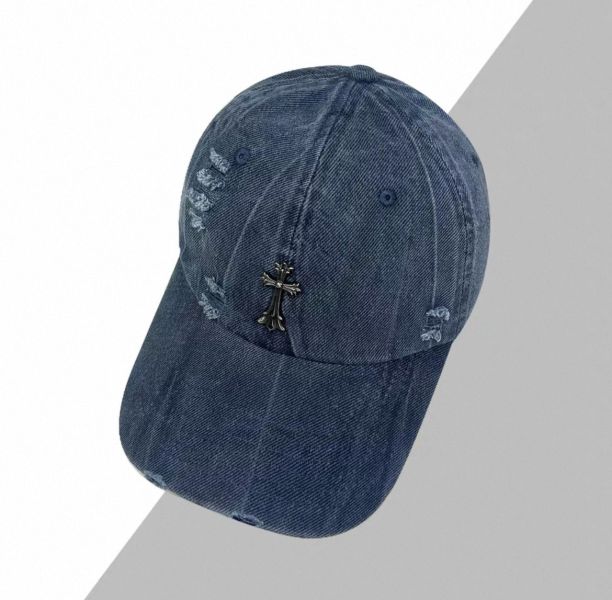 水洗十字棒球帽 