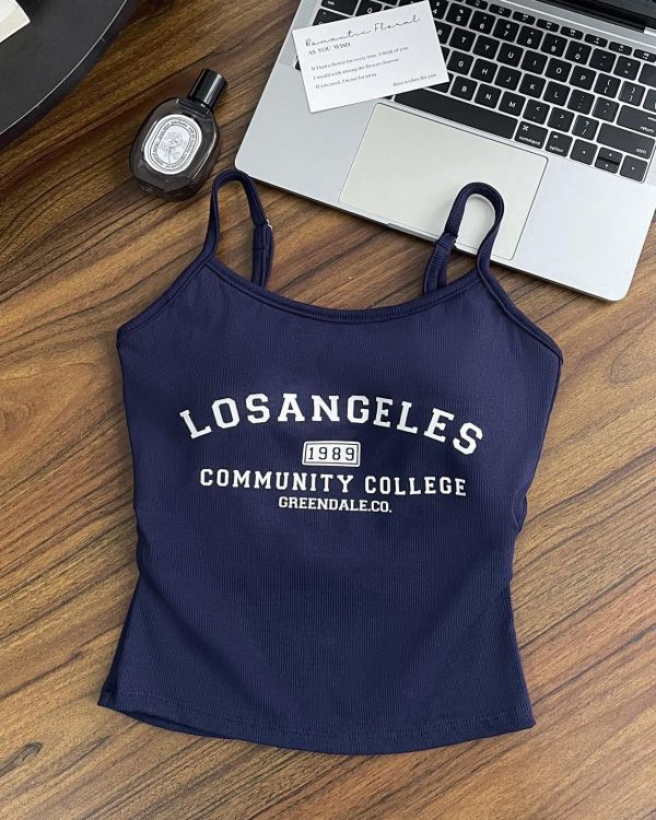 LOS美式辣妹背心(胸墊) 