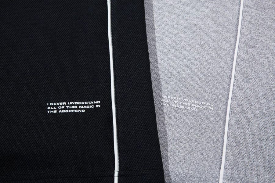 BOXY胸拉鍊解構短T 