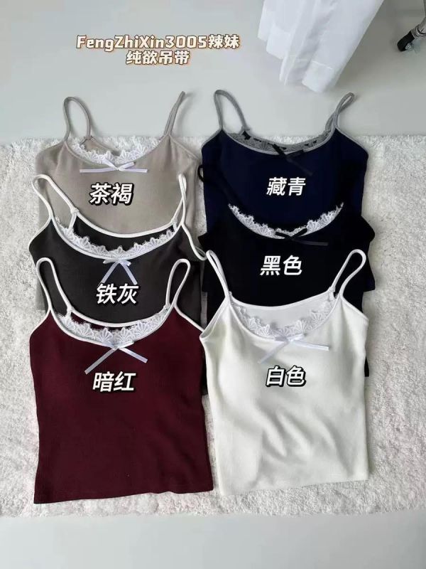 蕾絲蝴蝶結小背心 