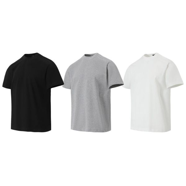 圓領高磅挺版素T 