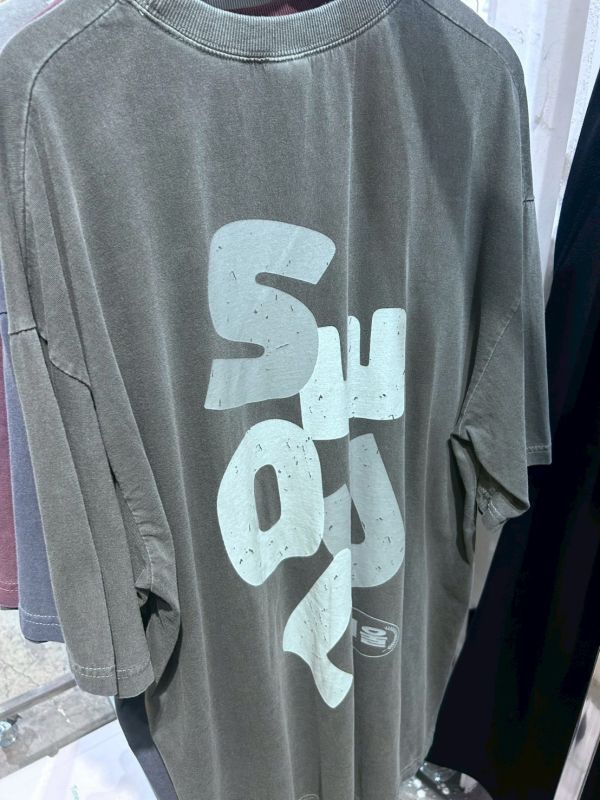 韓國水洗首爾背圖T 