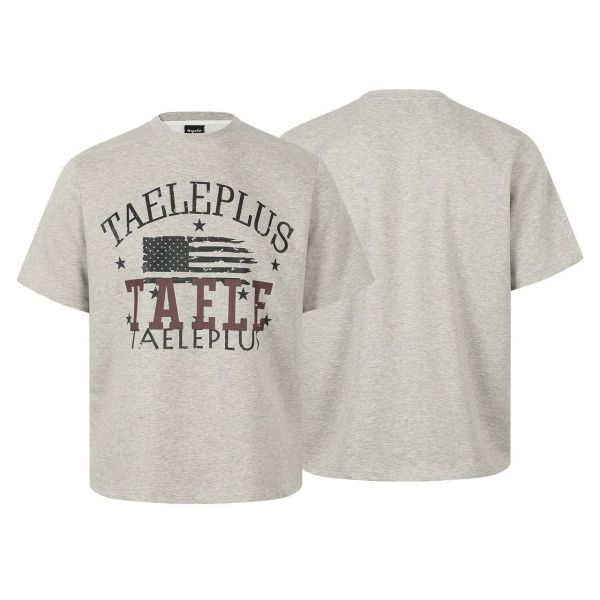 美式TAELE字母短T 