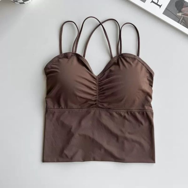 冰絲大露背性感背心 