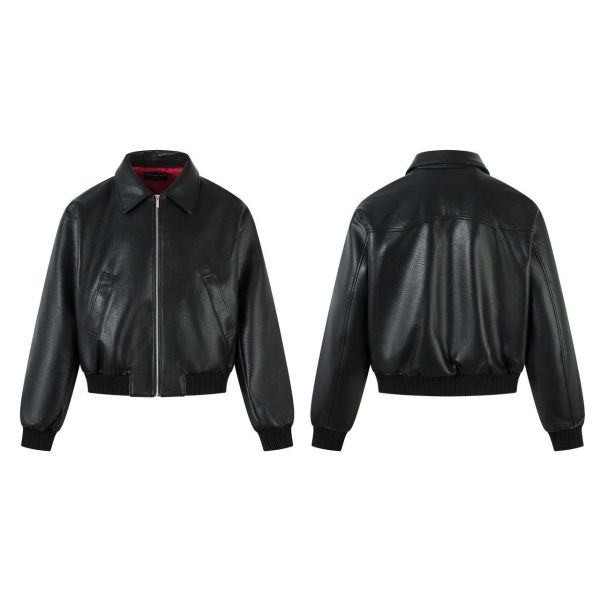 短板騎士皮革外套 