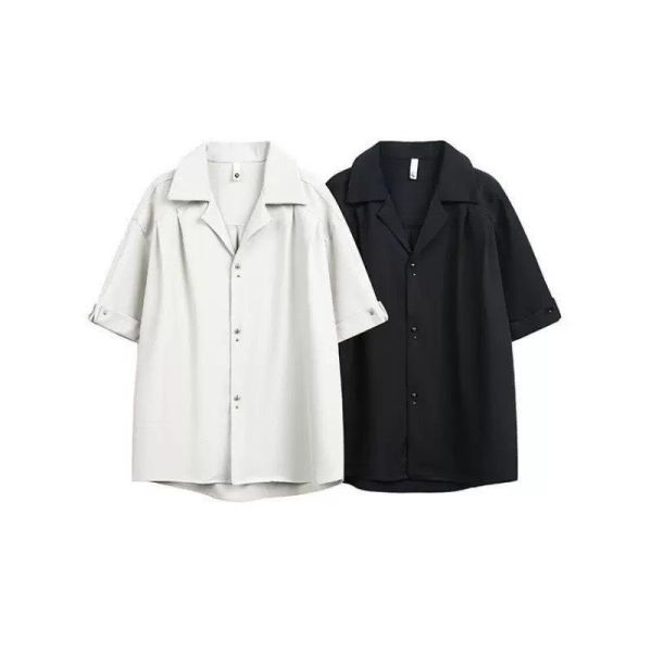 古巴領珍珠襯衫 