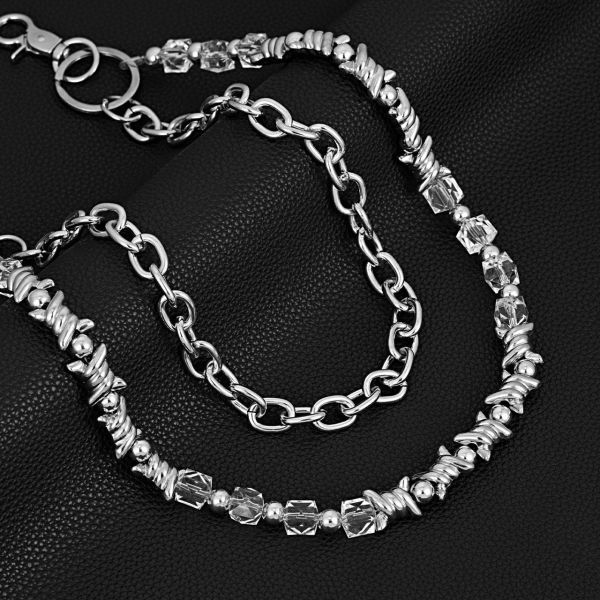 雙層芒刺糖果褲練 