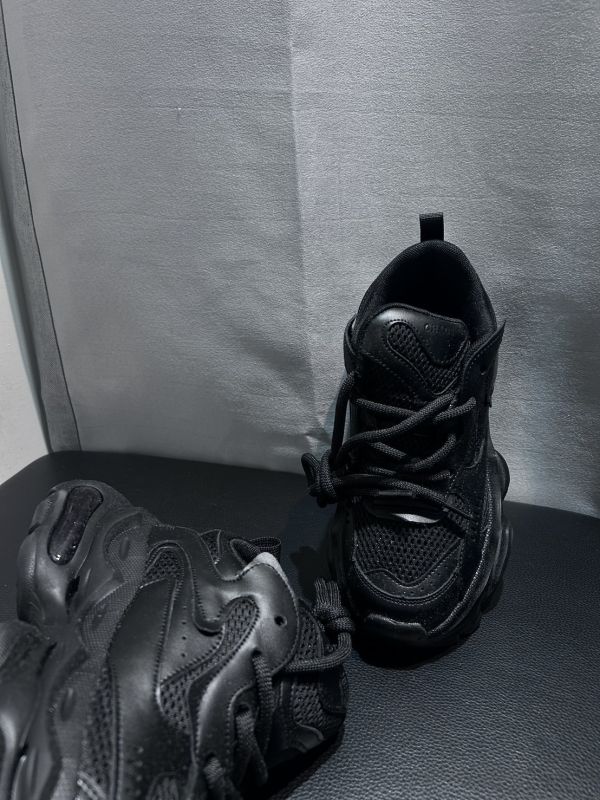 (180的秘密)黑魂厚底5CM氣墊鞋 