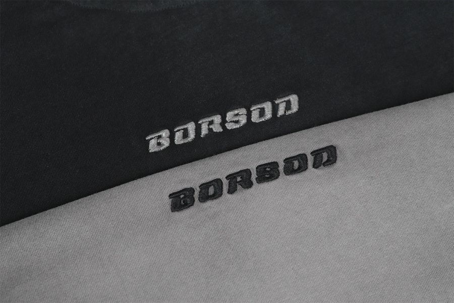 BORBOD接袖洗水長T 