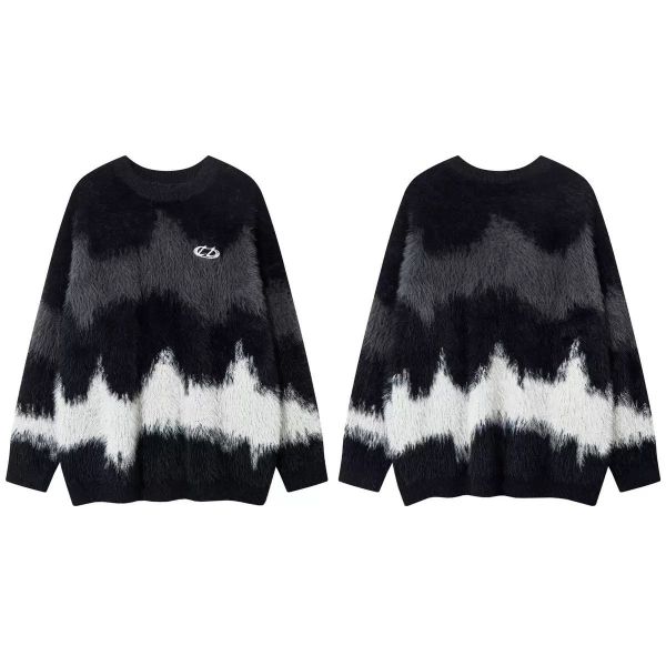 刺繡染色海馬毛衣 